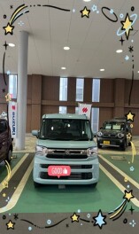 スペーシアご納車させて頂きました!!